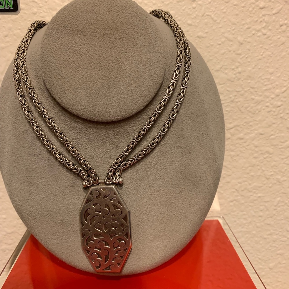 Lois Hill Sterling Silver Double Chain.